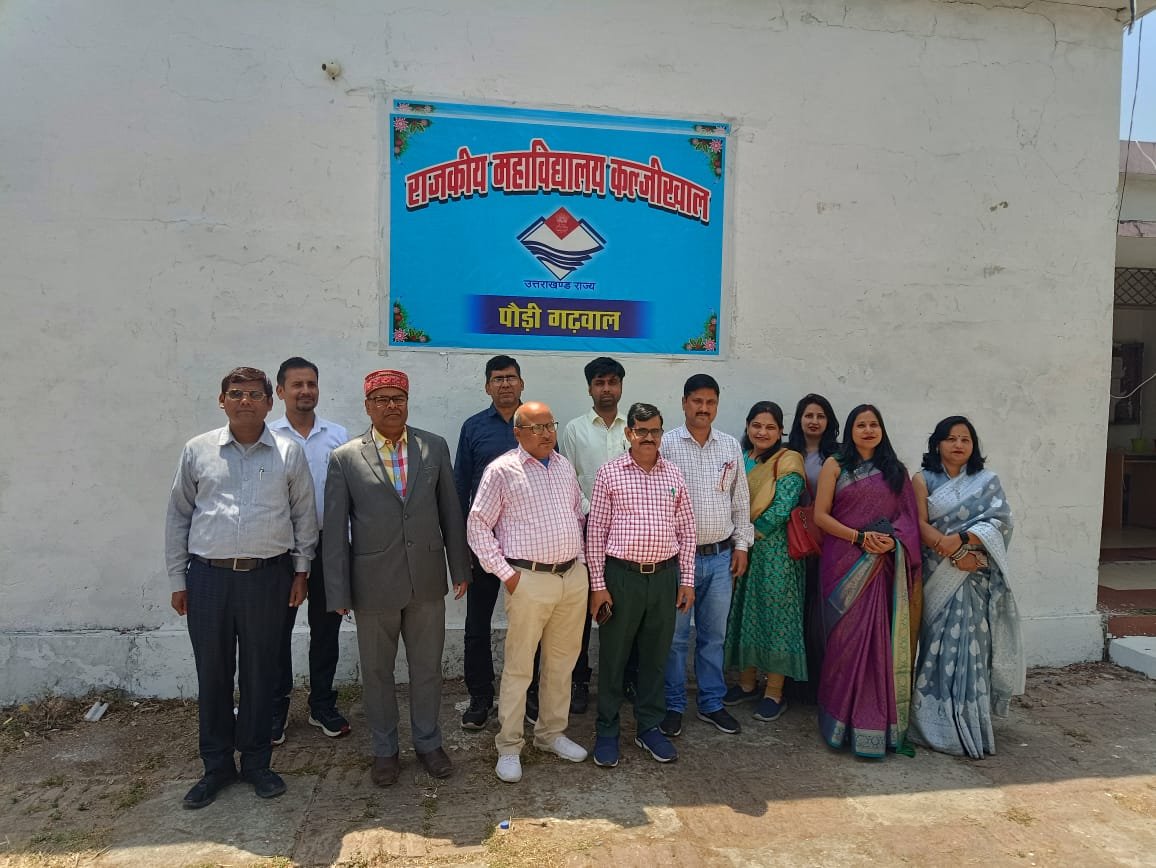 Inspection panel team appointed by Sri Dev Suman Uttarakhand University Badshahithaul Tehri Garhwal visited college on 1 May 2024 for temporary affiliation for the session 2022-23,2023-24 and 2024-25.Panel team comprises of Prof.Sanjai Kumar,Prof.S.P Sharma,Dr.Anupam Tyagi,Dr.Gajraj Singh,Dr Mukesh Kumar,and Dr. Dipti.